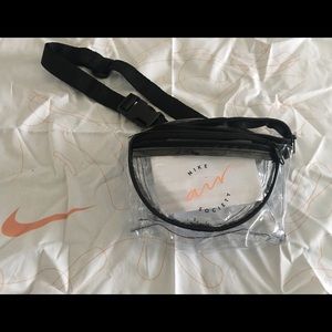 clear nike tote